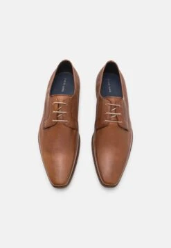 Pier One LEATHER - Schnürer - Cognac -Pier One 015a45b2c2f04cfcb7147a06bd75a69e