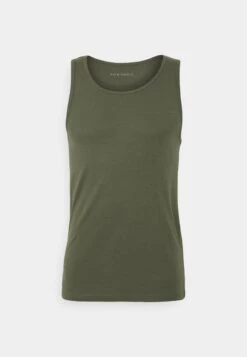 Pier One 3 PACK - Unterhemd/-shirt - Black/khaki/mottled Dark Grey 9 Pier One 3 PACK - Unterhemd/-shirt - Black/khaki/mottled Dark Grey -Pier One 0f2fccc3500d43e89c1d03ced73ce834