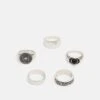 Pier One 5 PACK - Ring - Silver-coloured
