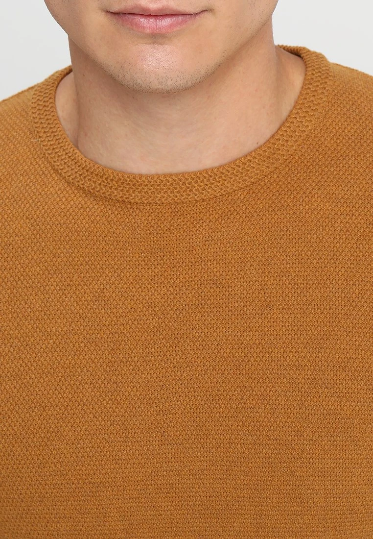 Pier One Strickpullover - Mottled Dark Yellow 4 Pier One Strickpullover - Mottled Dark Yellow – Bild 4