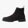 Pier One UNISEX - Stiefelette - Black