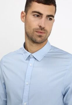 Pier One 2 PACK - Businesshemd - Light Blue/dark Blue -Pier One 5ecc9a8b654d4ad789195b86f92aa59f