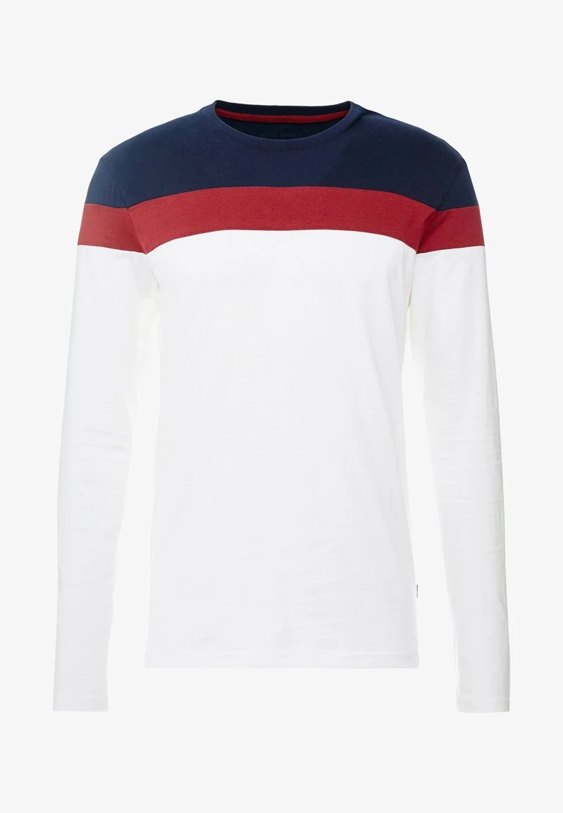 Pier One Langarmshirt - Offwhite/dark Blue 4 Pier One Langarmshirt - Offwhite/dark Blue – Bild 4