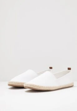 Pier One RENA ESPADRILLE UNISEX - Espadrille - White -Pier One 7e077ed70ce54cb49199963da195d601