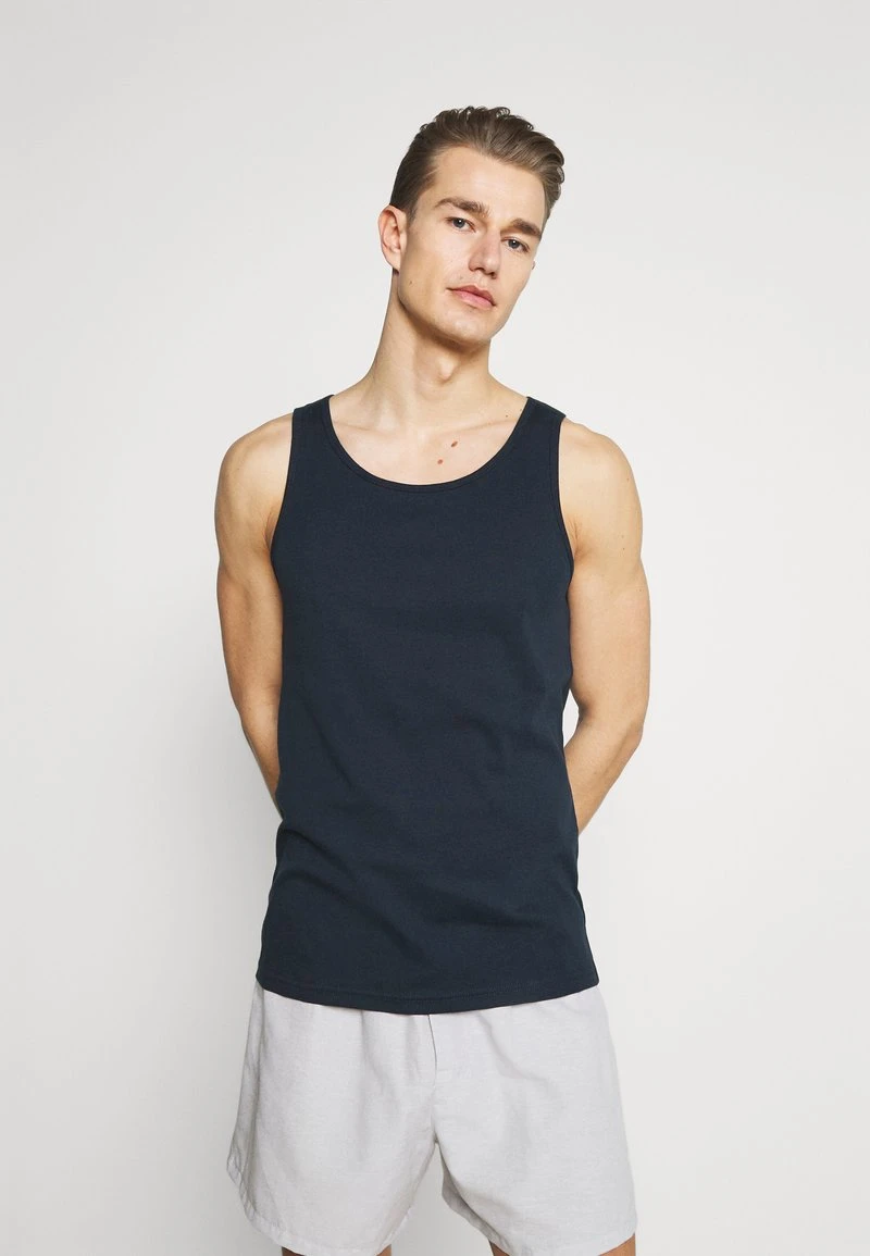 Pier One 3 PACK - Unterhemd/-shirt - Dark Blue/bordeaux/off-white 3 Pier One 3 PACK - Unterhemd/-shirt - Dark Blue/bordeaux/off-white – Bild 3