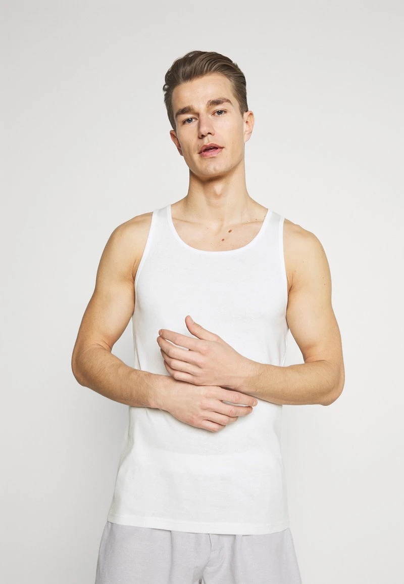 Pier One 3 PACK - Unterhemd/-shirt - Dark Blue/bordeaux/off-white 1 Pier One 3 PACK - Unterhemd/-shirt - Dark Blue/bordeaux/off-white