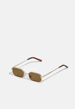 Pier One UNISEX - Sonnenbrille - Gold-coloured/black -Pier One a6638b3148e6469098f3f9cfb21335d6