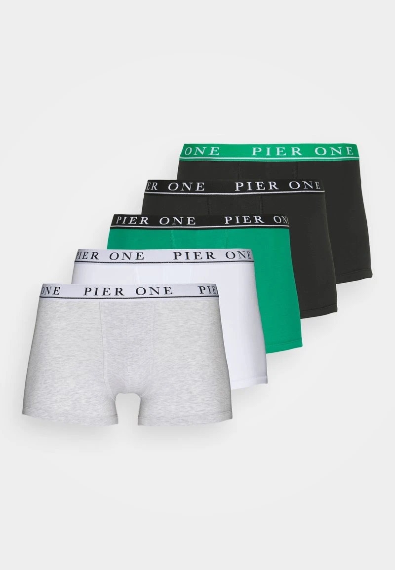 Pier One 5 PACK - Panties - Light Grey/black/green 5 Pier One 5 PACK - Panties - Light Grey/black/green – Bild 5