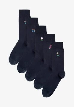 Pier One 5 PACK - Socken - Black 10 Pier One 5 PACK - Socken - Black -Pier One d15aaee664114fe0a788a930908fed14