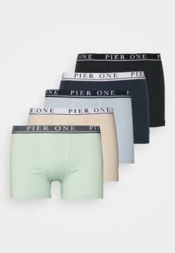 Pier One 5 PACK - Panties - Beige/light Green/black -Pier One e0908b74d58443eca85f261ae7c2aa9f