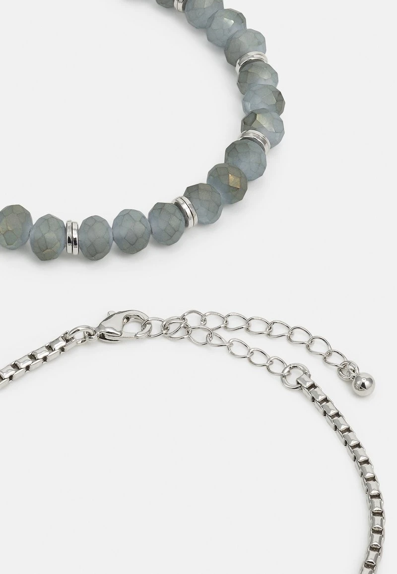 Pier One 2 PACK - Armband - Silver-coloured 2 Pier One 2 PACK - Armband - Silver-coloured – Bild 2